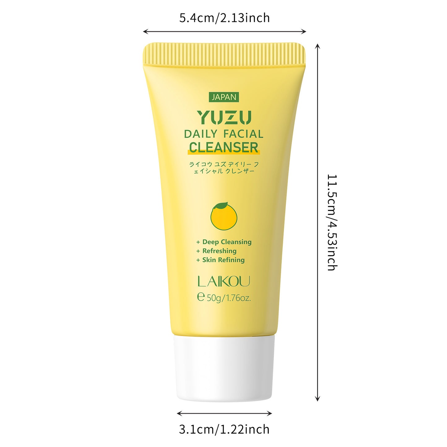 Nettoyant visage au yuzu