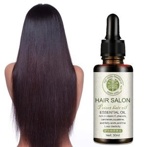 Aceite esencial para el cuidado del cabello