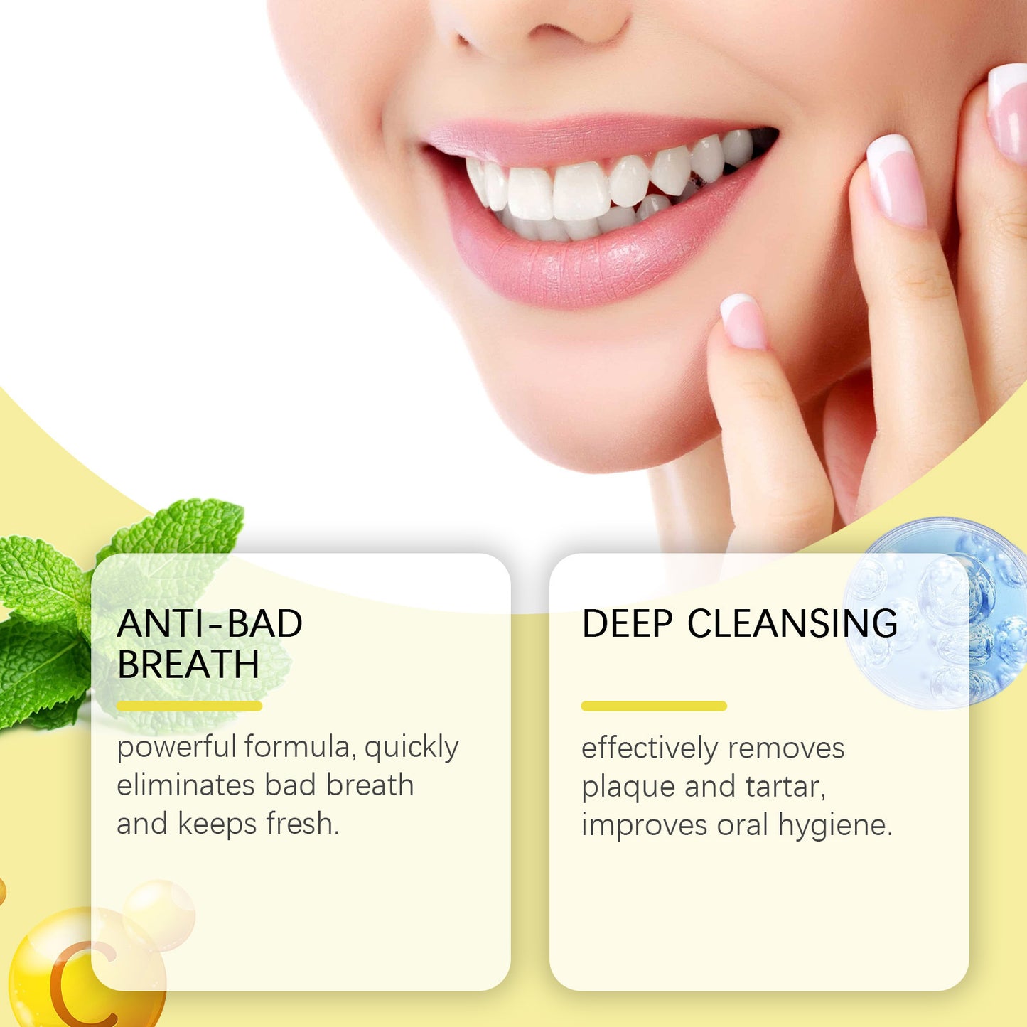 Polvo Dental de Limpieza Suave | Blanqueamiento y Cuidado Bucal Natural