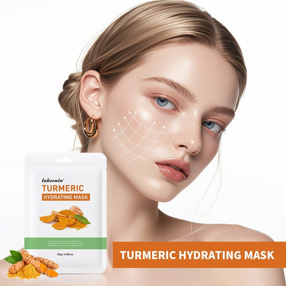 Masque hydratant pour le visage au curcuma Lakerain