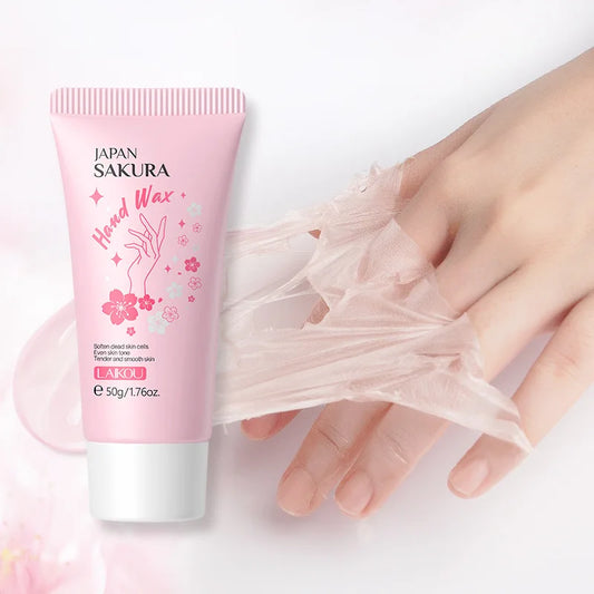 LAIKOU Sakura Hand Wax | Exfoliating and Moisturizing Hands with Anti-Aging Effect