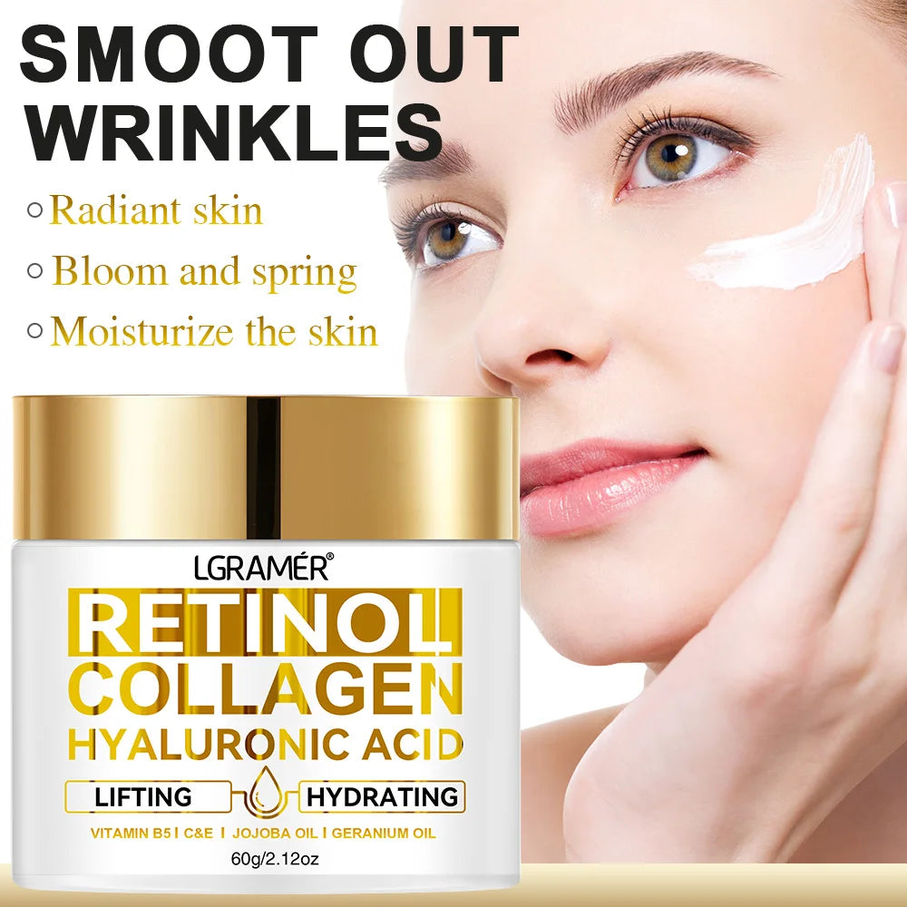 Crema Facial de Retinol – Hidratante y Antiarrugas