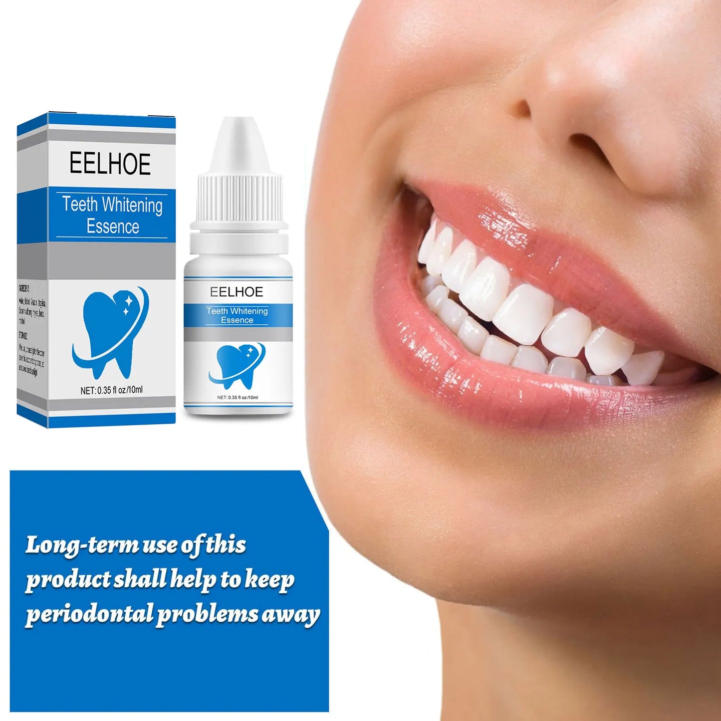 EELHOE Teeth Whitening Serum – Removes Stains and Dental Plaque