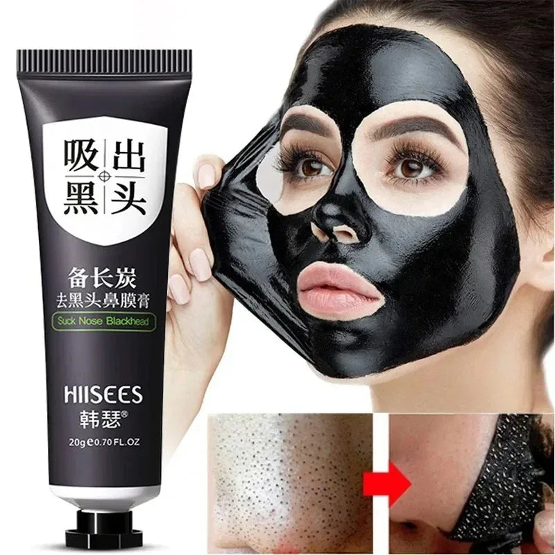 Mascarilla Eliminadora de Puntos Negros – Gel para Limpieza Facial, Reducción de Poros y Tratamiento de Acné