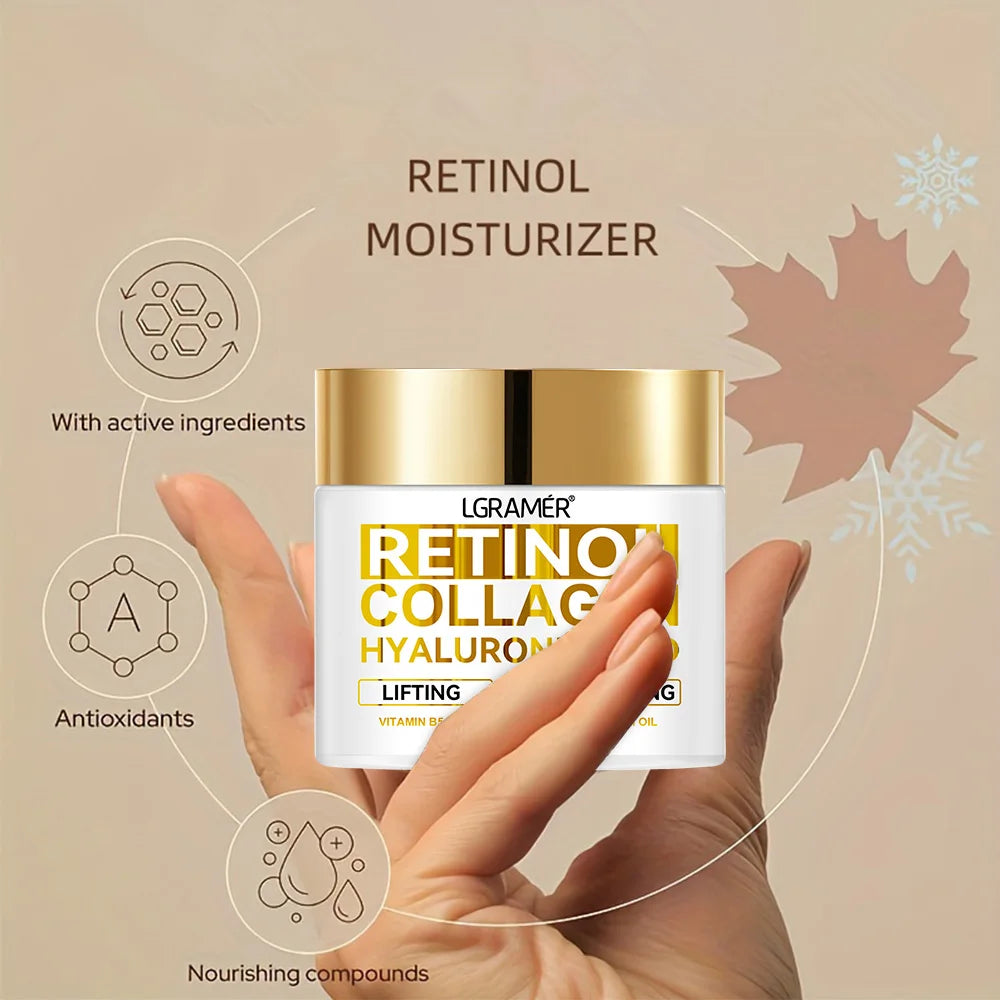 Crema Facial de Retinol – Hidratante y Antiarrugas