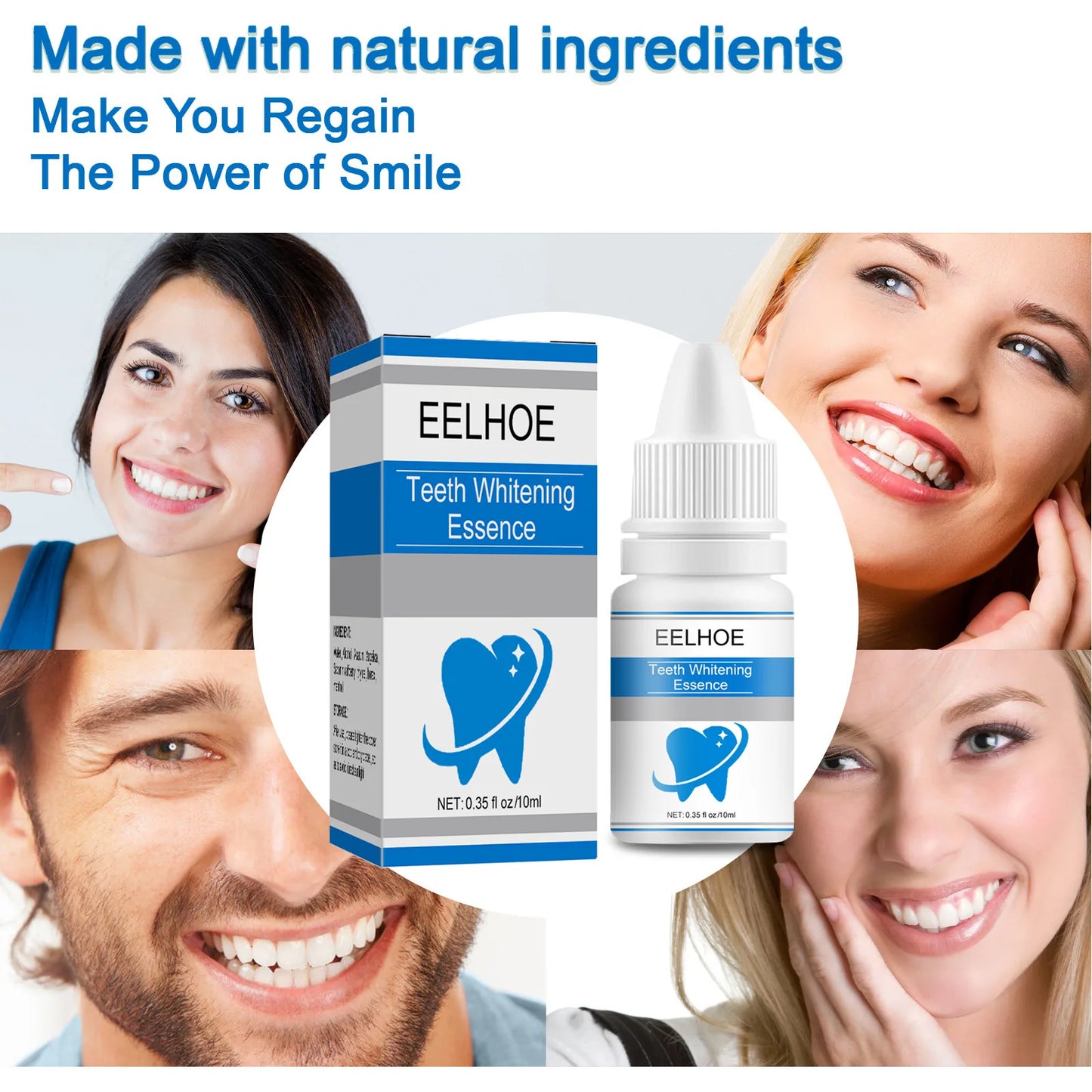 EELHOE Teeth Whitening Serum – Removes Stains and Dental Plaque