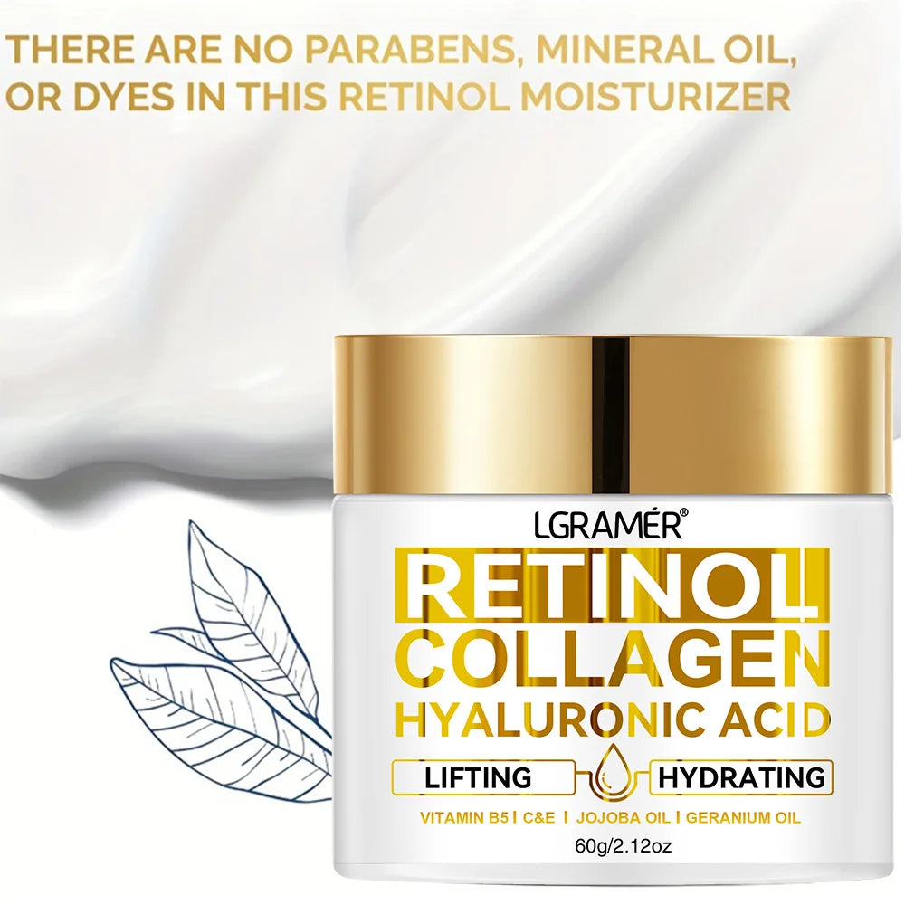 Crema Facial de Retinol – Hidratante y Antiarrugas